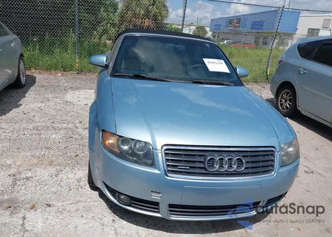 2005 Audi A4 3.0 from USA, damaged, VIN WAUDT48H95K010433